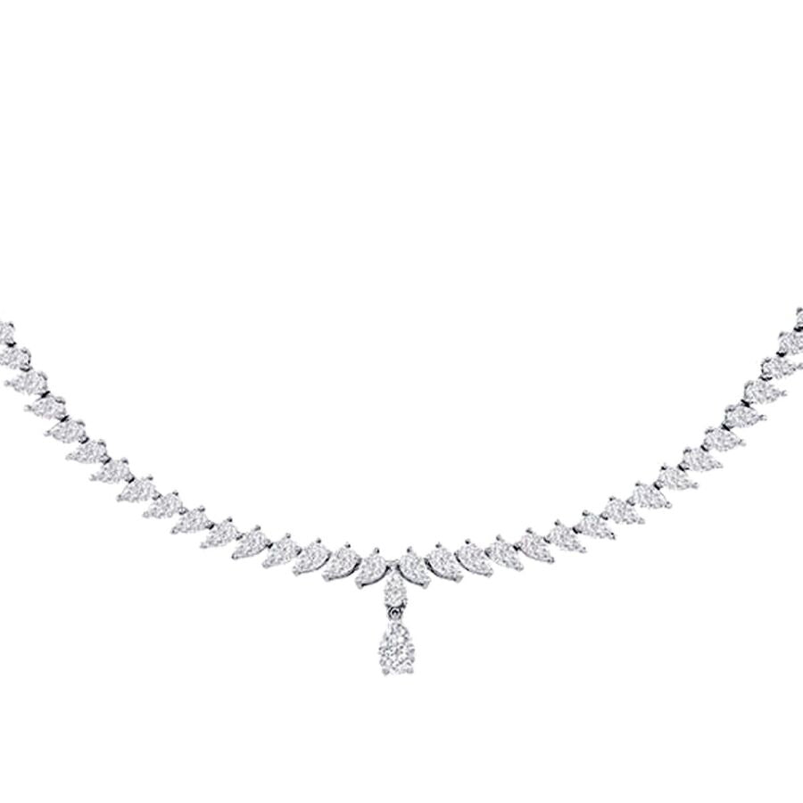 10,64 ct. Diamant Collier
