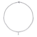 10,64 ct. Diamant Collier