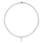 10,64 ct. Diamant Collier