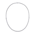 4,70 ct. Diamant Tennis Collier
