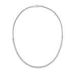 4,70 ct. Diamant Tennis Collier