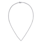 4.00 ct. Diamant Tennis Halsband