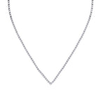 4,00 ct. Diamant Tennis Collier