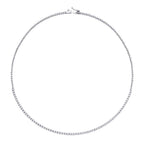 2,60 ct. Diamant Tennis Collier