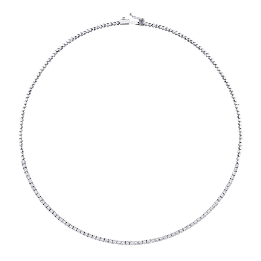 2.60 ct. Diamant Tennis Halskette
