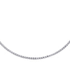 2.45 ct. Diamant Halb-Eternity Tennis Halsband