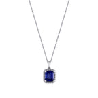 1,68 ct. Diamant Saphir Halskette