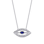 0,29 ct. Diamant Saphir Halskette