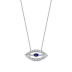 0,29 ct. Diamant Saphir Halskette