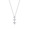 0,10 ct. Diamant Tria Halskette