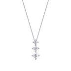 0,10 ct. Diamant Tria Halskette