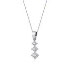 0,40 ct. Diamant Tria Halskette