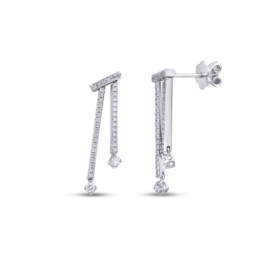 0,52 ct. Diamant Trend Ohrringe