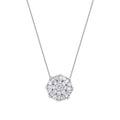 0.64 ct. Diamant Baguette Halskette