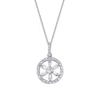 0.29 ct. Diamant Baguette Halskette