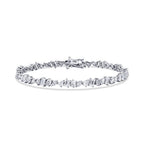 7,10 ct. Diamant Baguette Armband