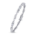 7,10 ct. Diamant Baguette Armband