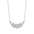 0,65 ct. Diamant Baguette Halskette
