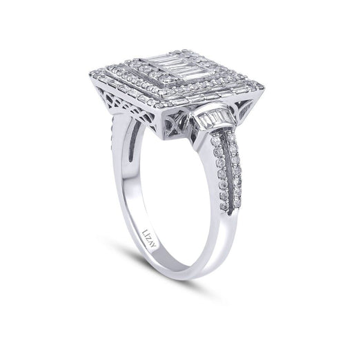 0.91 ct. Diamant Baguette Ring