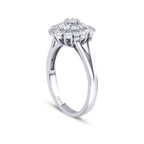 0,64 ct. Baguette Diamant Ring