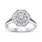 0,64 ct. Baguette Diamant Ring