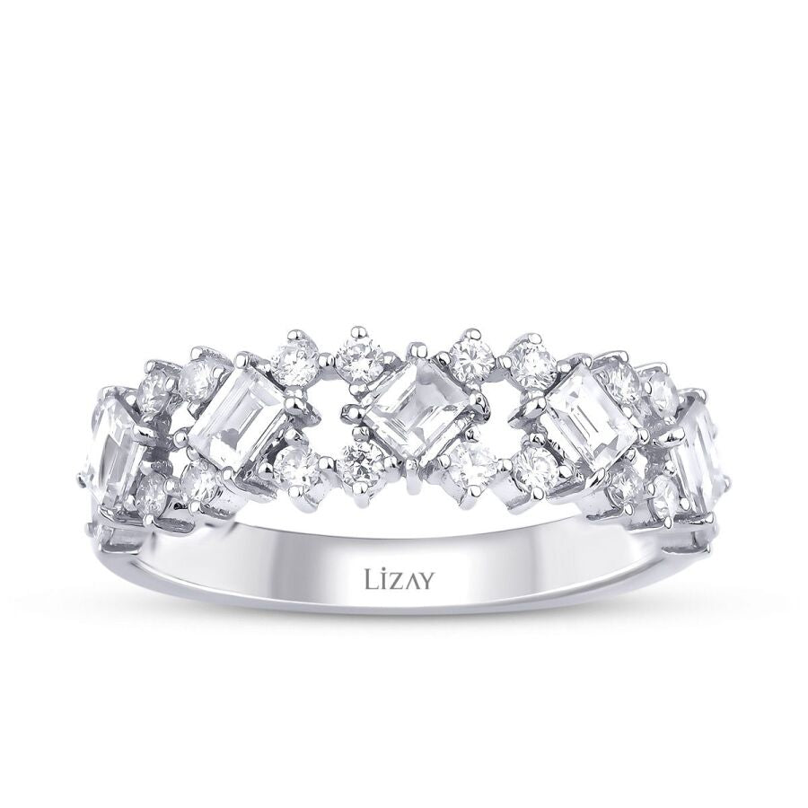 0,83 ct. Diamant Baguette Ring