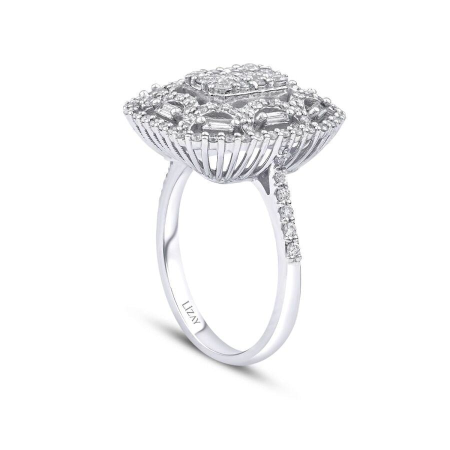 0.87 ct. Diamant Trend Ring