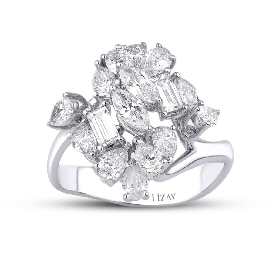2,33 ct. Diamant Trend Ring