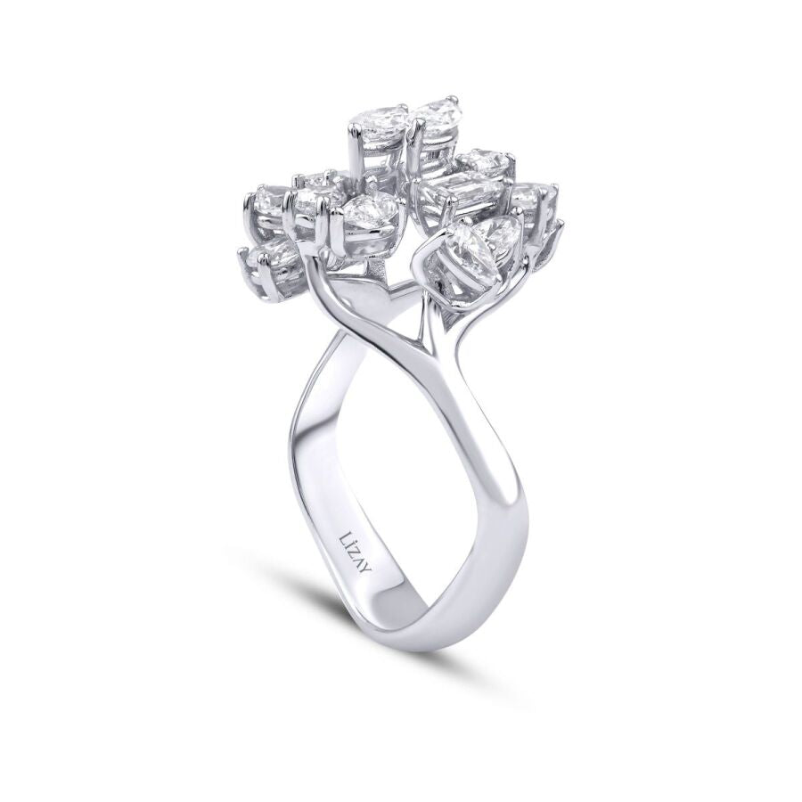 2,33 ct. Diamant Trend Ring