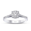 0,35 ct. Diamant Trend Brillant Solitär Verlobungsring