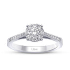 0,35 ct. Diamant Trend Brillant Solitär Verlobungsring