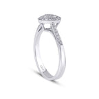 0,20 ct. Diamant Herz Ring