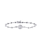 0,16 ct. Diamant Baguette Armband