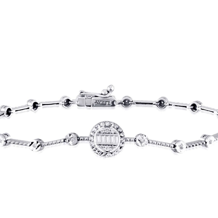 0.16 ct. Diamant Baguette Armband