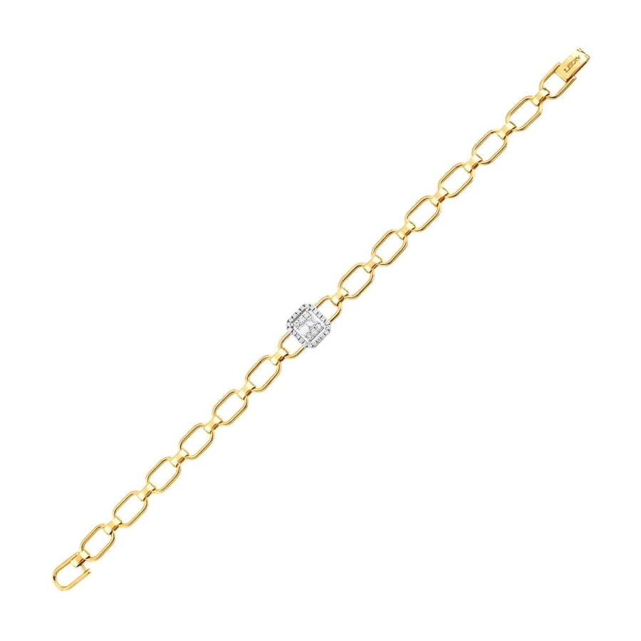0.26 ct. Diamant Baguette Armband