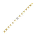 0,26 ct. Diamant Baguette Armband