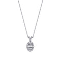 0,43 ct. Diamant Baguette Trend Halskette