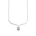 0,26 ct. Diamant Baguette Trend Halskette