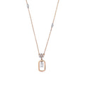 0,27 ct. Diamant Baguette Trend Halskette