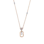 0,27 ct. Diamant Baguette Trend Halskette
