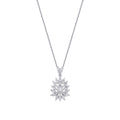 0.43 ct. Diamant Baguette Trend Halskette
