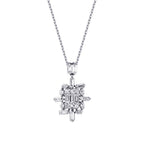 0,26 ct. Diamant Baguette Trend Halskette