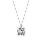 1,29 ct. Diamant Baguette Halskette