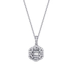 0.31 ct. Diamant Baguette Trend Halskette