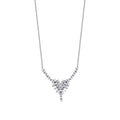 1,14 ct. Diamant Baguette Halskette