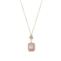 0,43 ct. Diamant Baguette Trend Halskette