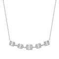 0,66 ct. Diamant Baguette Halskette