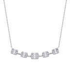 0,66 ct. Diamant Baguette Halskette