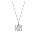 0,43 ct. Diamant Baguette Trend Halskette
