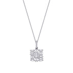 0,43 ct. Diamant Baguette Trend Halskette